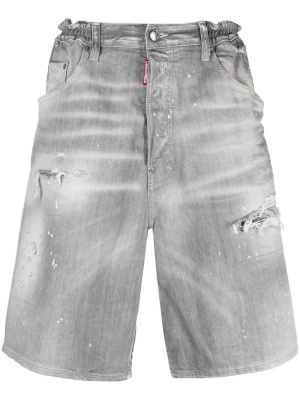 

Distressed denim shorts, Dsquared2 Distressed denim shorts
