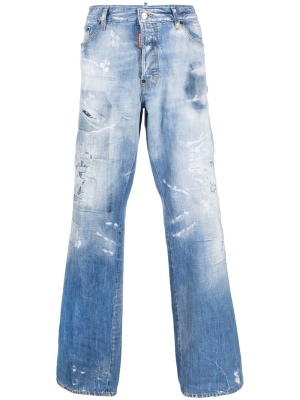 

Distressed bootcut jeans, Dsquared2 Distressed bootcut jeans