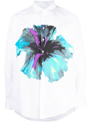 

Graphic-print long-sleeve shirt, Dsquared2 Graphic-print long-sleeve shirt