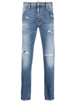 

Distressed slim-cut jeans, Dsquared2 Distressed slim-cut jeans