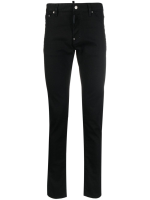 

Logo-patch slim-cut jeans, Dsquared2 Logo-patch slim-cut jeans