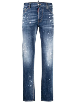 

Distressed slim-fit jeans, Dsquared2 Distressed slim-fit jeans
