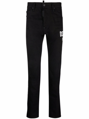 

Mid-rise straight-leg jeans, Dsquared2 Mid-rise straight-leg jeans