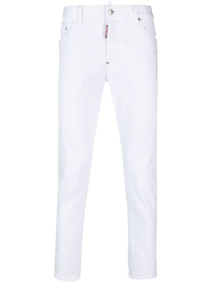 

Mid-rise straight-leg jeans, Dsquared2 Mid-rise straight-leg jeans