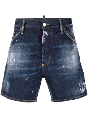 

Distressed denim shorts, Dsquared2 Distressed denim shorts