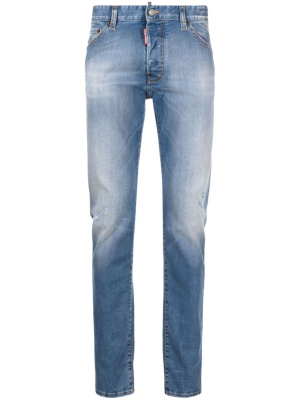 

Slim-cut light-wash jeans, Dsquared2 Slim-cut light-wash jeans