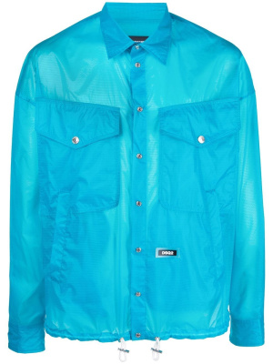 

Logo-patch shirt jacket, Dsquared2 Logo-patch shirt jacket