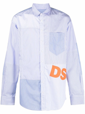 

Panelled logo shirt, Dsquared2 Panelled logo shirt