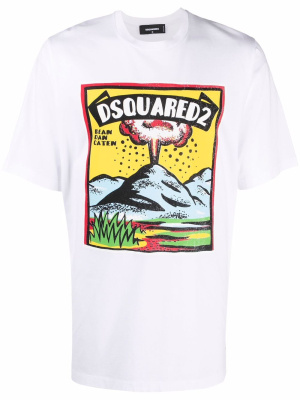 

Graphic-print cotton T-shirt, Dsquared2 Graphic-print cotton T-shirt