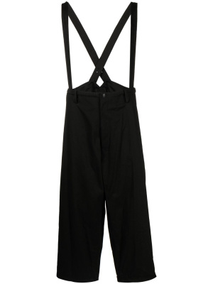 

Brace-strap trousers, Yohji Yamamoto Brace-strap trousers