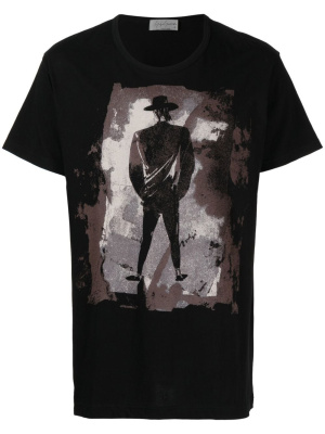 

Graphic-print T-shirt, Yohji Yamamoto Graphic-print T-shirt