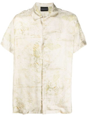 

Printed short-sleeve shirt, Emporio Armani Printed short-sleeve shirt