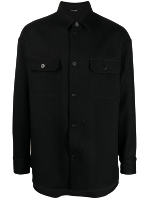 

Woollen shirt jacket, Emporio Armani Woollen shirt jacket