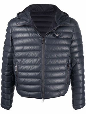 

Padded down hooded jacket, Emporio Armani Padded down hooded jacket