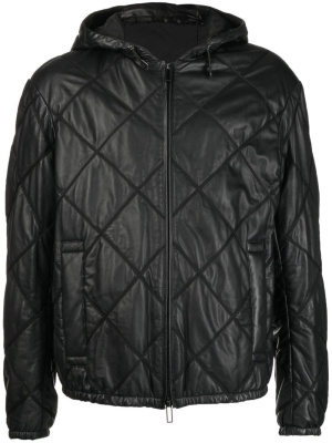 

Quilted lambskin jacket, Emporio Armani Quilted lambskin jacket
