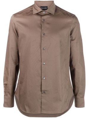 

Long-sleeve cotton shirt, Emporio Armani Long-sleeve cotton shirt