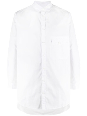 

Flap pocket long-length shirt, Yohji Yamamoto Flap pocket long-length shirt