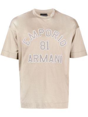 

Embroidered-logo T-shirt, Emporio Armani Embroidered-logo T-shirt