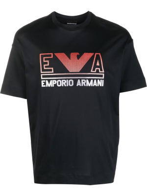 

Logo Fire T-shirt, Emporio Armani Logo Fire T-shirt