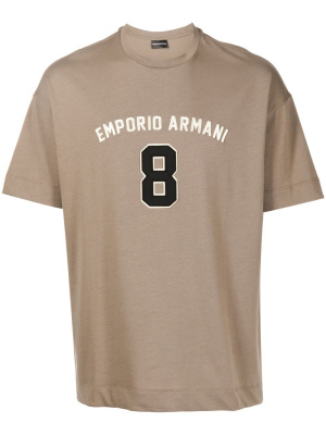 

Logo-print T-shirt, Emporio Armani Logo-print T-shirt