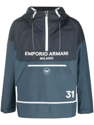 

Long sleeve hooded jacket, Emporio Armani Long sleeve hooded jacket