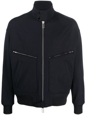 

Zip-detail bomber jacket, Emporio Armani Zip-detail bomber jacket