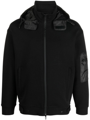 

Hooded zip-up jacket, Emporio Armani Hooded zip-up jacket