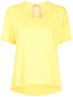 

V-neck jersey-knit T-shirt, Nº21 V-neck jersey-knit T-shirt