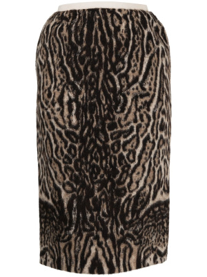 

Animal-print midi skirt, Nº21 Animal-print midi skirt