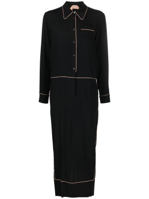 

Button-front shirt dress, Nº21 Button-front shirt dress