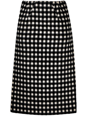 

Check-print skirt, Nº21 Check-print skirt