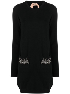 

Long-sleeve knitted dress, Nº21 Long-sleeve knitted dress