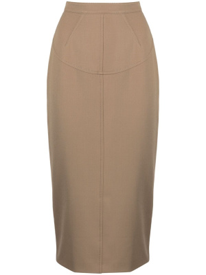 

Zip-up high-waist skirt, Nº21 Zip-up high-waist skirt