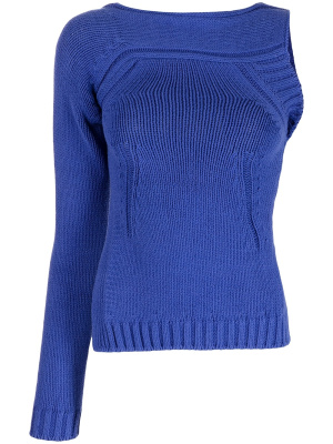 

Asymmetric cut-out knitted top, Nº21 Asymmetric cut-out knitted top