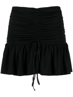 

Mid-rise ruched miniskirt, Nº21 Mid-rise ruched miniskirt