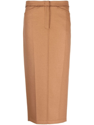 

High-waisted mid-length skirt, Nº21 High-waisted mid-length skirt