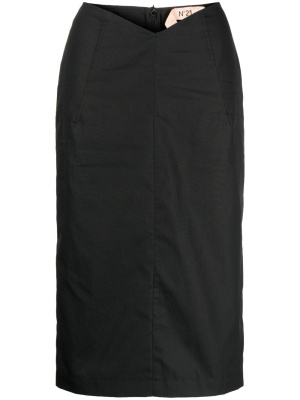

Low-rise cotton skirt, Nº21 Low-rise cotton skirt