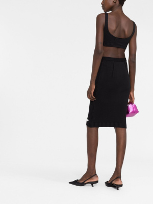 

Studded pencil skirt, Nº21 Studded pencil skirt