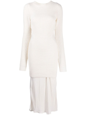 

Cut-out knit dress, Nº21 Cut-out knit dress