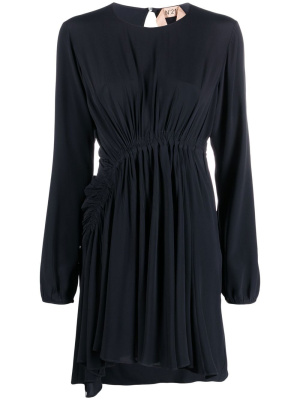 

Asymmetric hem mini dress, Nº21 Asymmetric hem mini dress