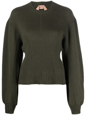 

Corset-style wool jumper, Nº21 Corset-style wool jumper