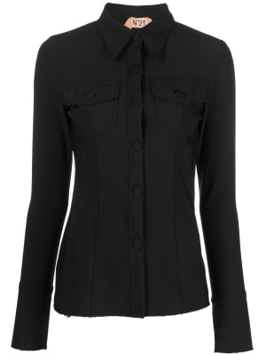 

Split-cuff press-stud shirt, Nº21 Split-cuff press-stud shirt