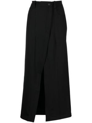 

Front-slit straight skirt, Nº21 Front-slit straight skirt