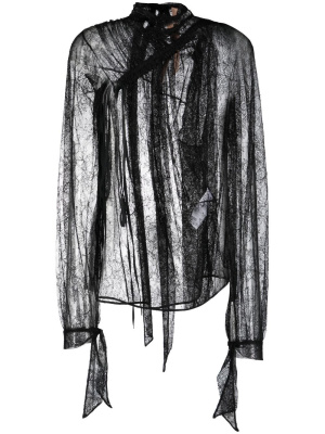 

Lace long-sleeve blouse, Nº21 Lace long-sleeve blouse