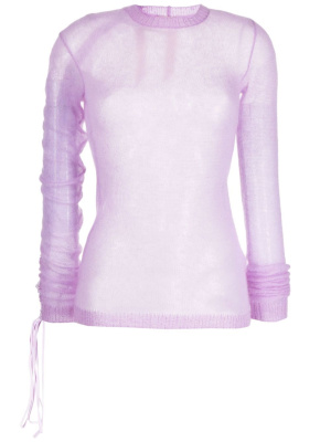 

Fine-knit drawstring jumper, Nº21 Fine-knit drawstring jumper