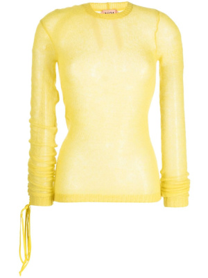 

Fine-knit drawstring jumper, Nº21 Fine-knit drawstring jumper