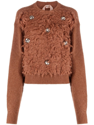 

Crystal-embellished jumper, Nº21 Crystal-embellished jumper