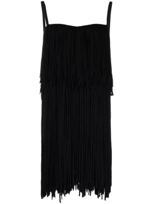 

Fringe sleeveless dress, Nº21 Fringe sleeveless dress