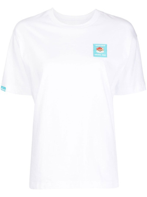 

Chocoo Poodle patch T-shirt, CHOCOOLATE Chocoo Poodle patch T-shirt