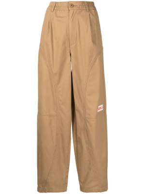 

Girls-patch detail trousers, CHOCOOLATE Girls-patch detail trousers